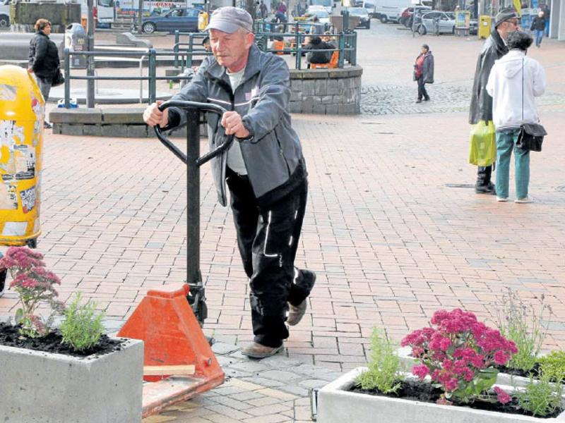 Neue Akzente in der Einkaufsstraße