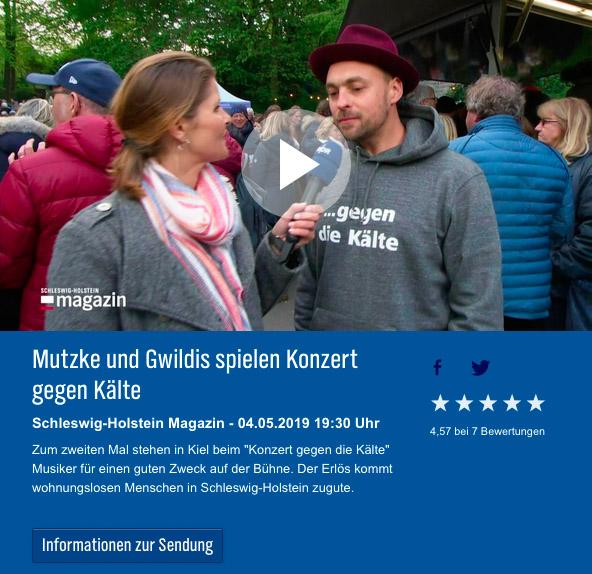 Mutzke und Gwildis spielen Konzert gegen die Kälte