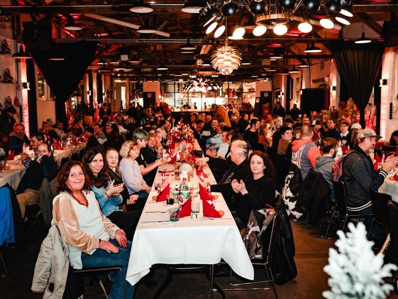 Weihnachtsessen für Wohnungslose