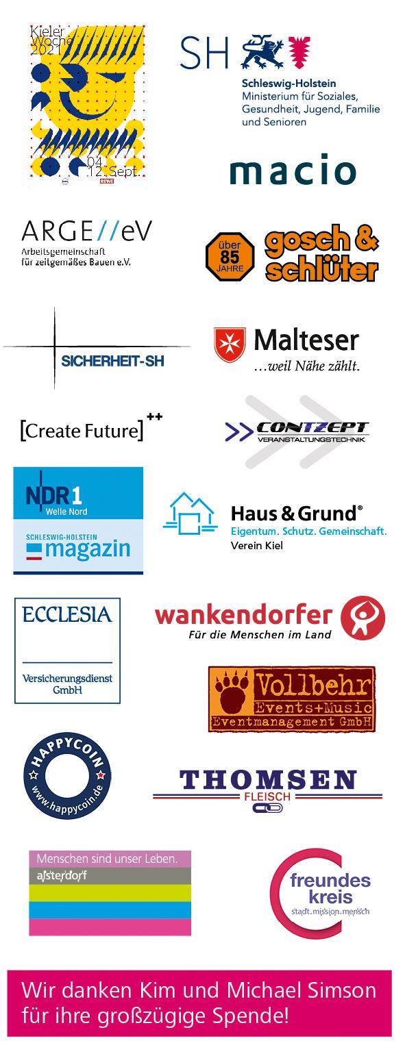 Logos der Unterstützer