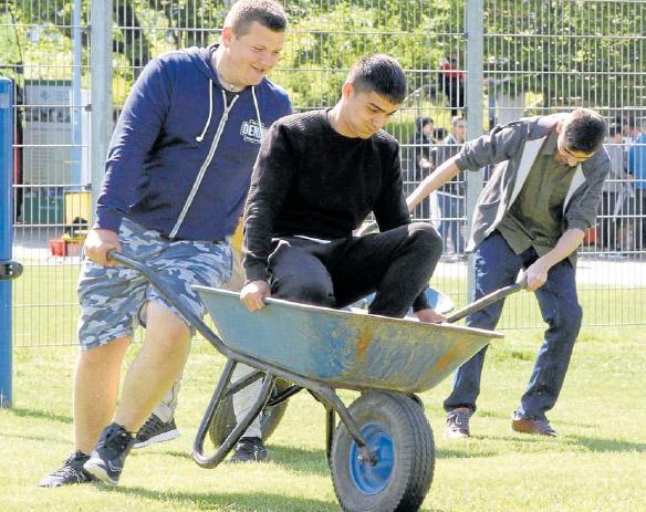 Sportlicher Ausbildungs-Aktiv-Tag