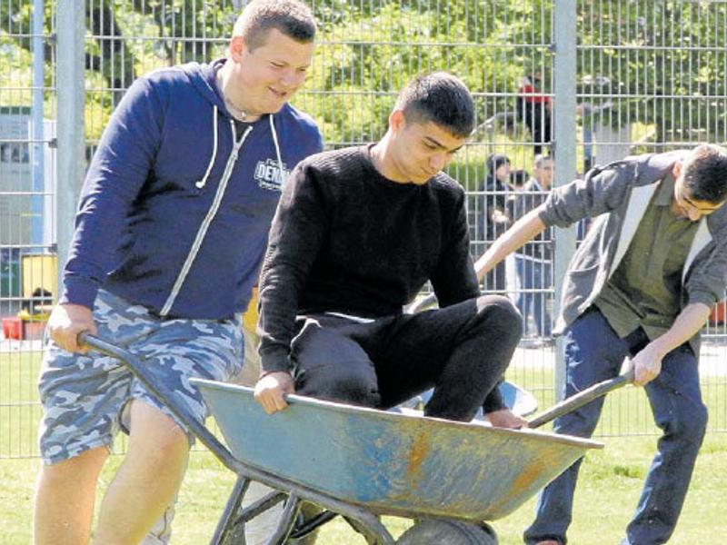 Sportlicher Weg zum Ausbildungsplatz