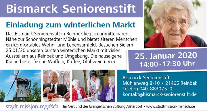 Winterlicher Markt im Bismarck Seniorenstift