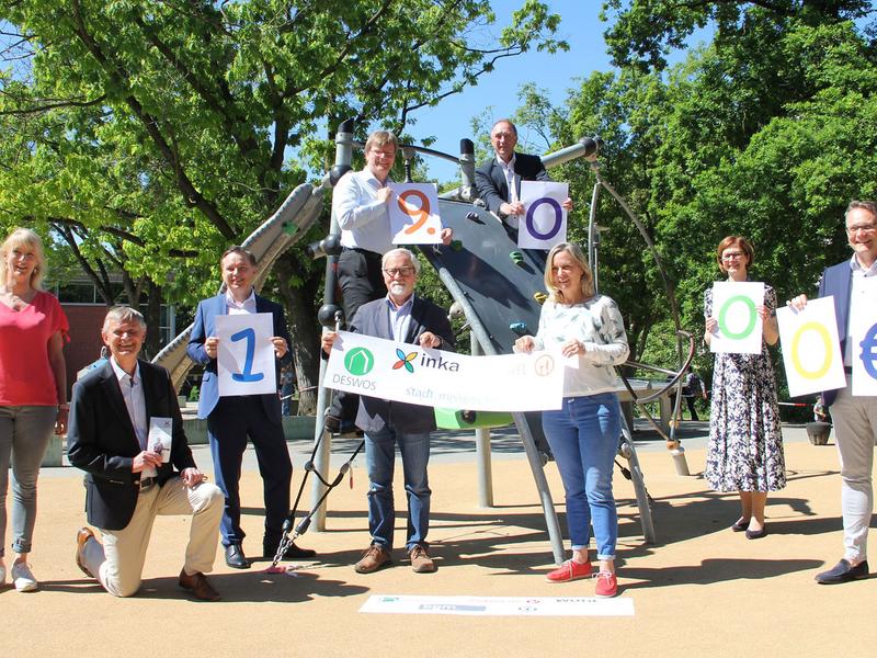 Stadtmission erhält 3.000 Euro Spende für Tiny-House-Projekt