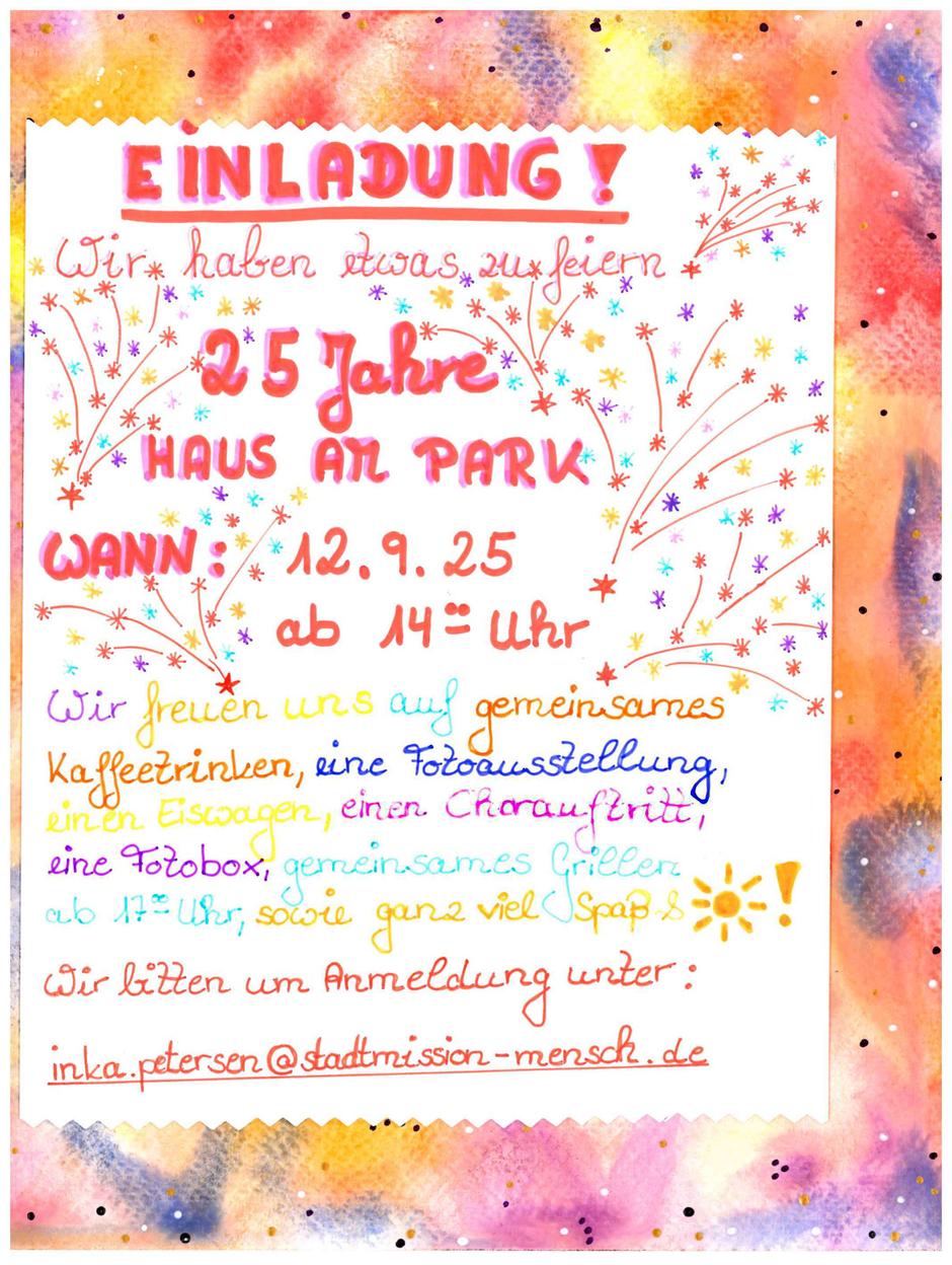Einladung HAP