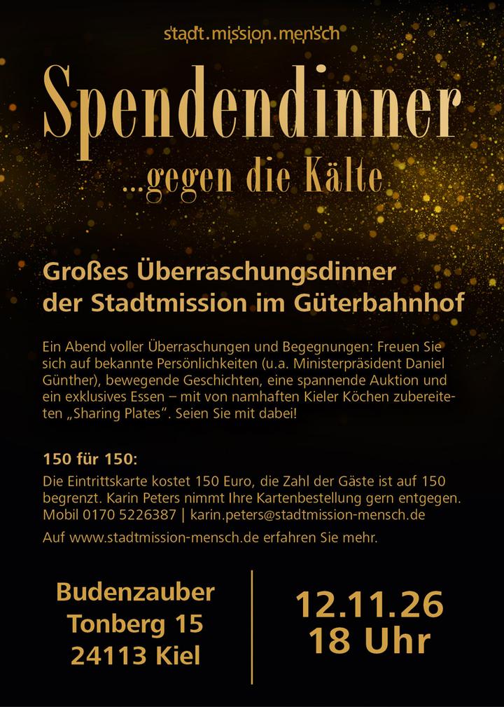 Stadtmissions-Spendendinner 2026